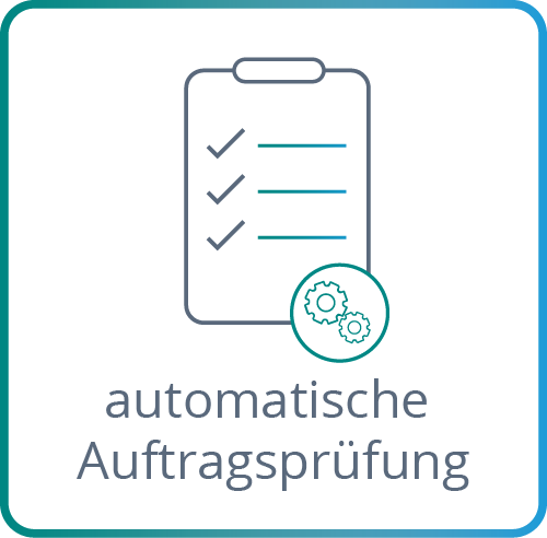 Icon zur Auftragsprüfung