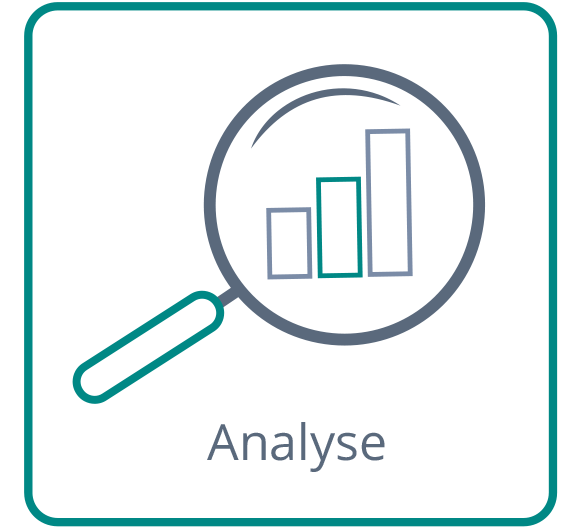 Kennzahlen Analyse Icon