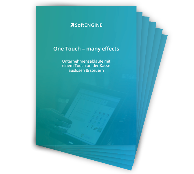 Whitepaper - One Touch, many effects: Unternehmensabläufe mit einem Touch an der Kasse auslösen und steuern