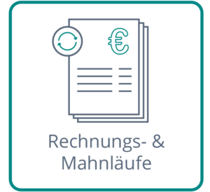 Rechnungs-Mahnläufe Icon