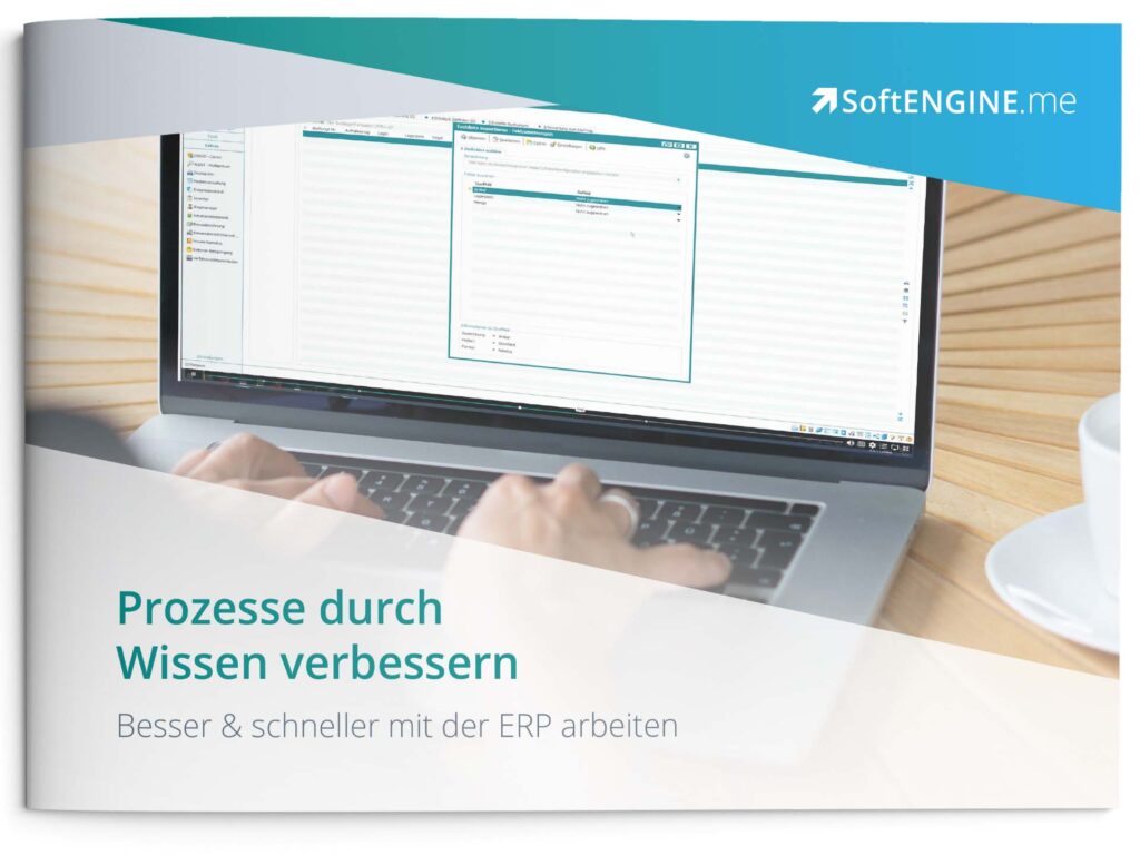 Titelseite des Whitepapers Prozesse durch Wissen verbessern - Besser und schneller mit der ERP arbeiten